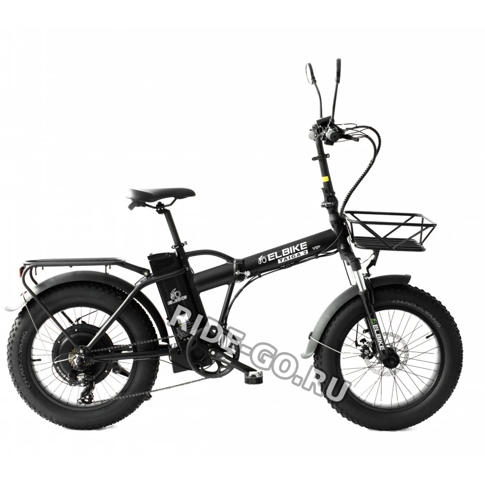 Электровелосипед Elbike Taiga 2 Vip Черный