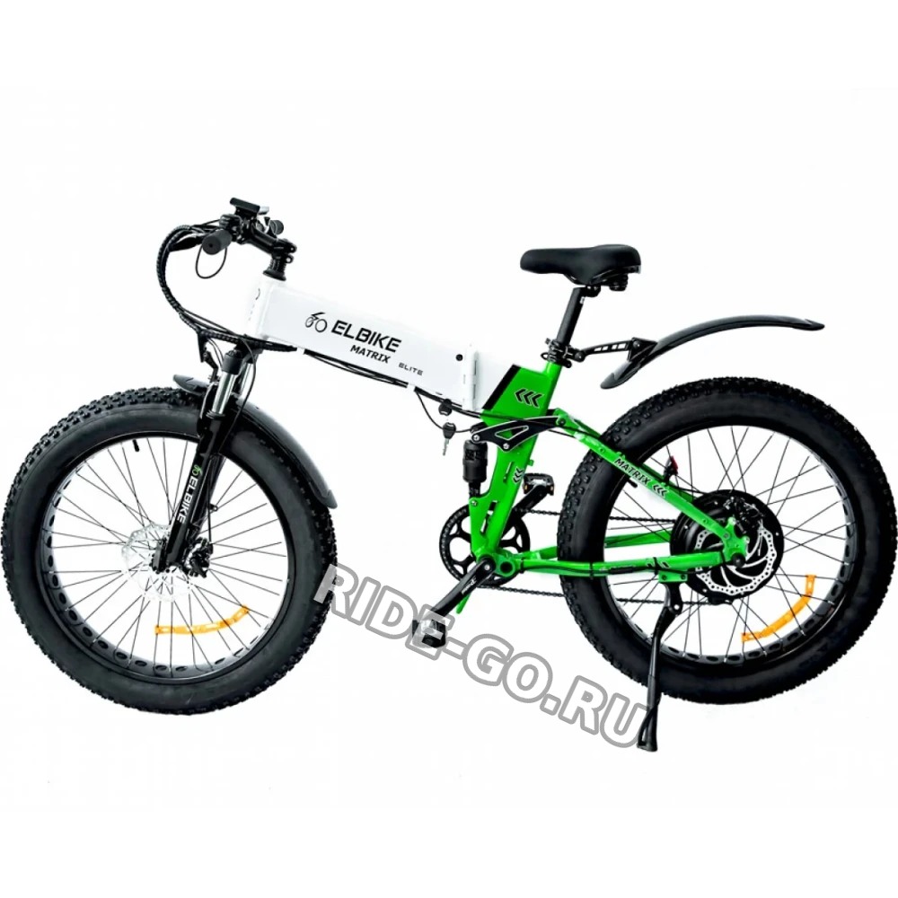 Электровелосипед Elbike MATRIX BIG ELITE зеленый