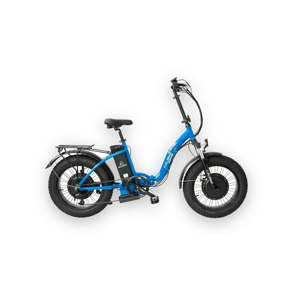 Электровелосипед электрофэтбайк Elbike TAIGA 1 Twix синий