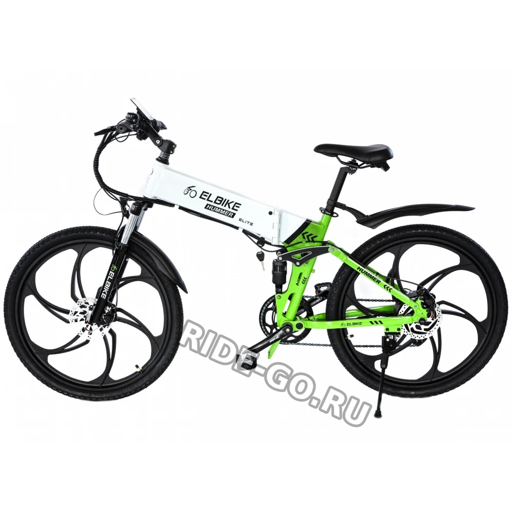 Электровелосипед Elbike HUMMER VIP-L зеленый