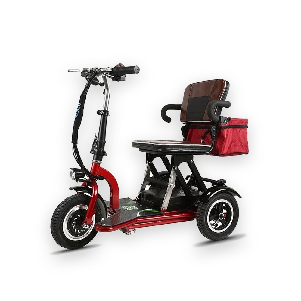 Электротрицикл Elbike Адъютант A1 SLA 48V 12Ah Trike красный