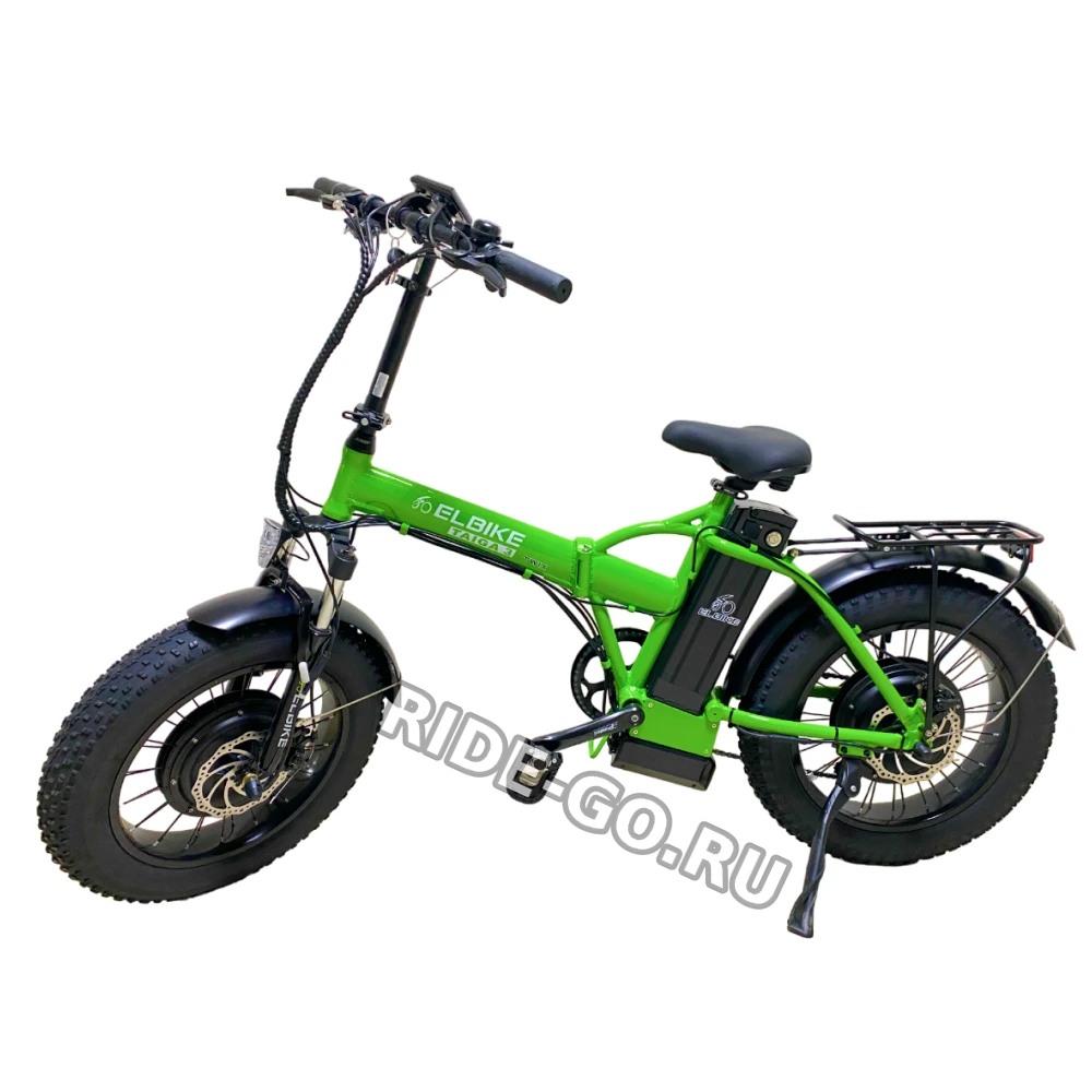 Электровелосипед Elbike Taiga 3 Twix зеленый
