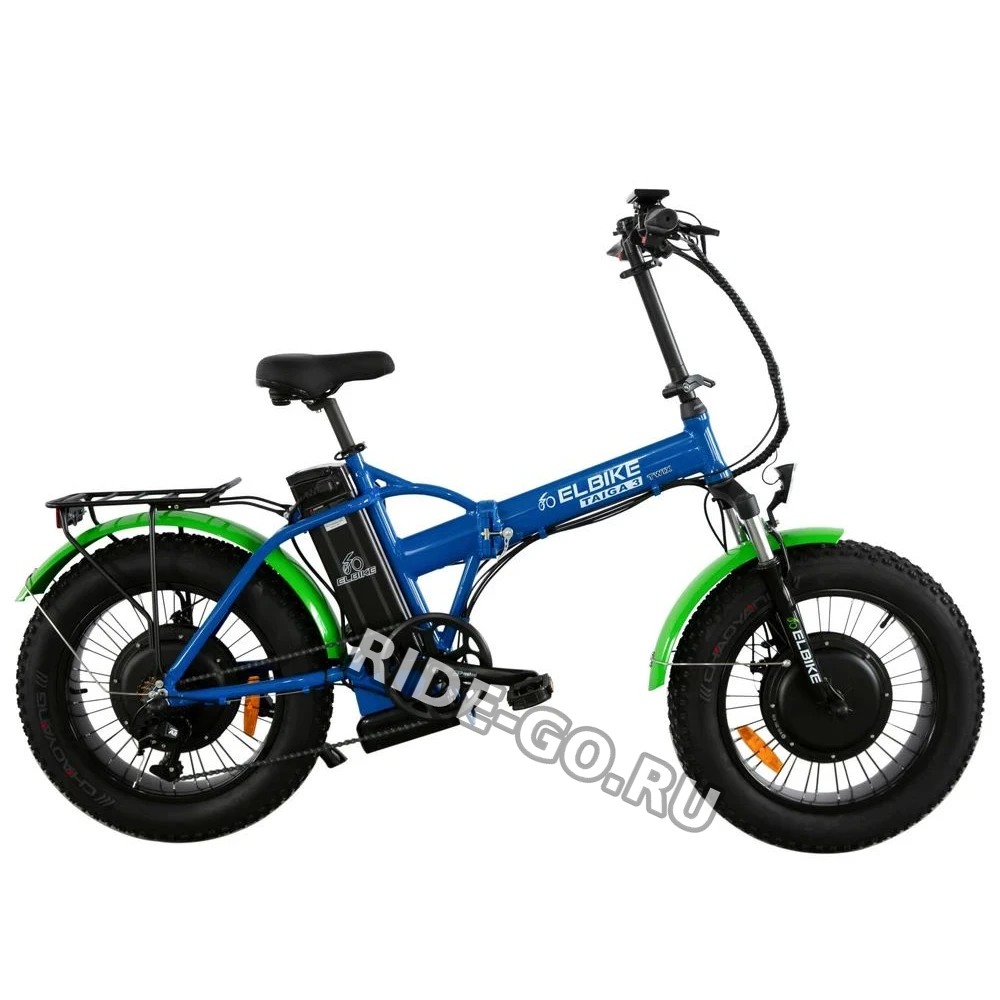 Электровелосипед Elbike Taiga 3 Twix синий