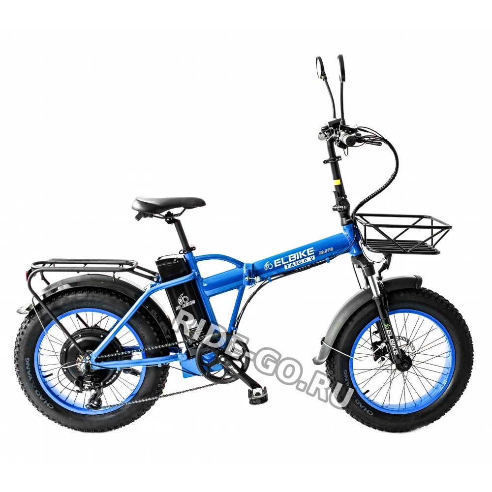 Электровелосипед Elbike Taiga 2 Elite синий