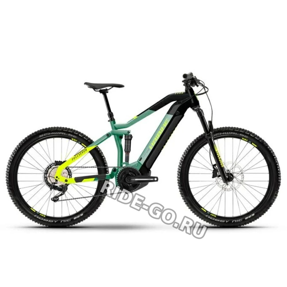 Электровелосипед Haibike XDURO FullSeven 6 Urban зеленый