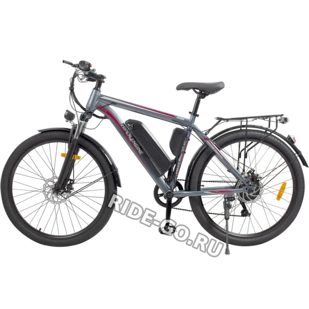 Электровелосипед HIPER Engine MTB S1 серый