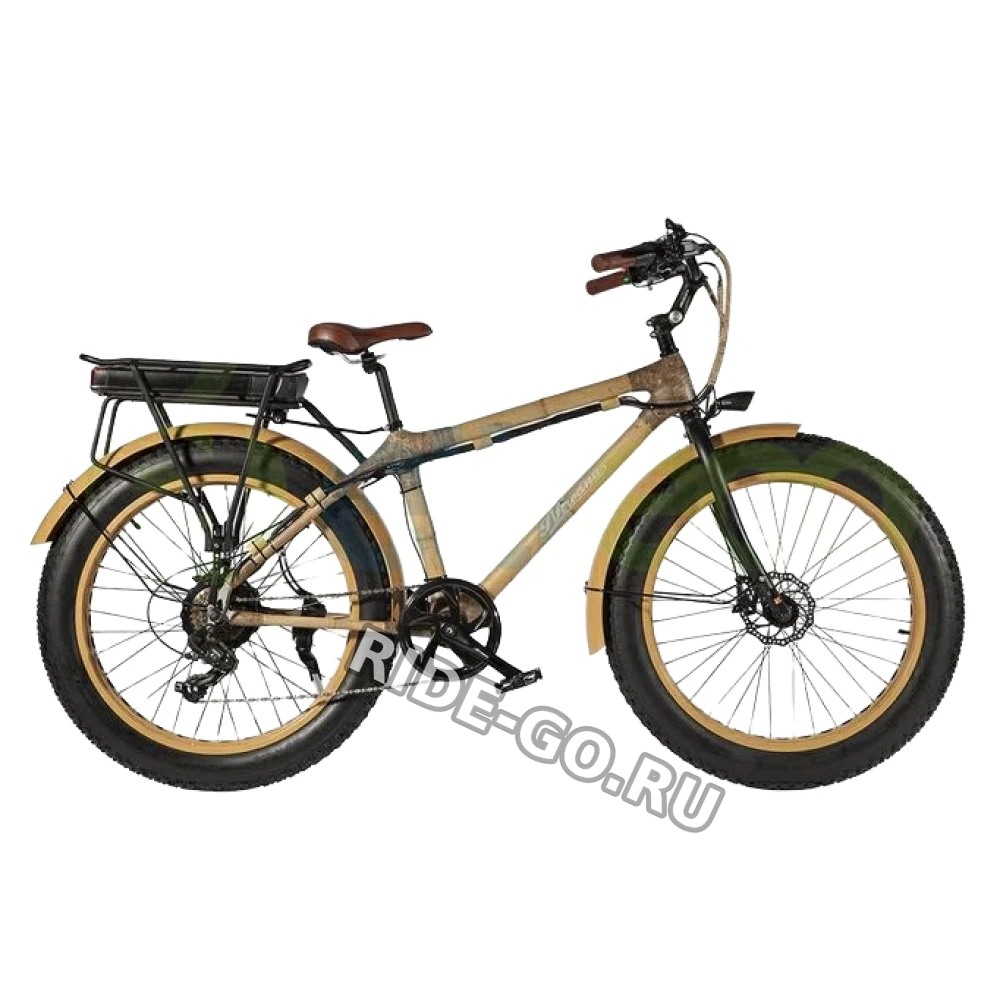Электровелосипед Eltreco Nirvana Bamboo бежевый