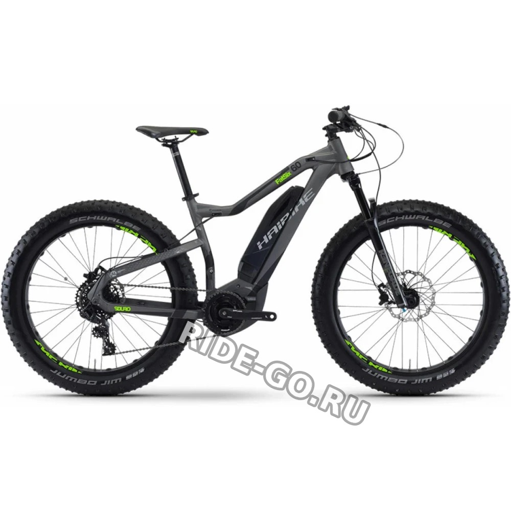 Электровелосипед Haibike SDURO FatSix 6.0 Серый