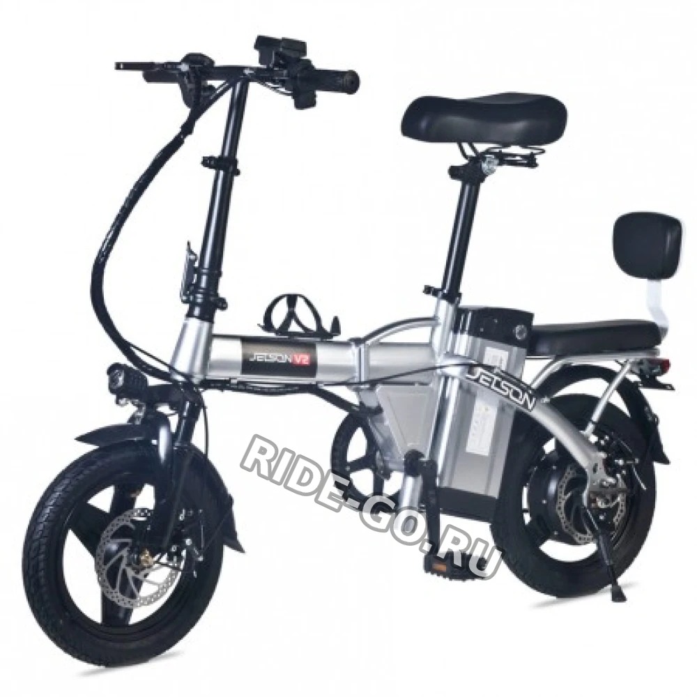 Электровелосипед Jetson V2-M 350W (48V/12Ah) серый
