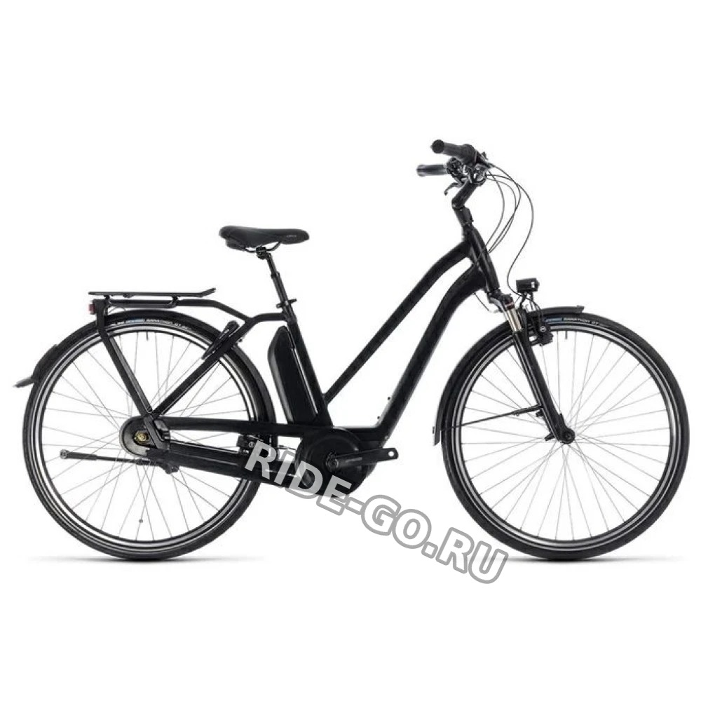Электровелосипед Cube Town Hybrid PRO 500 черный