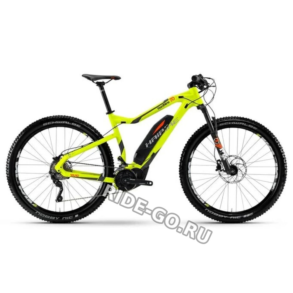 Электровелосипед Haibike SDURO HardNine 7.0 желтый