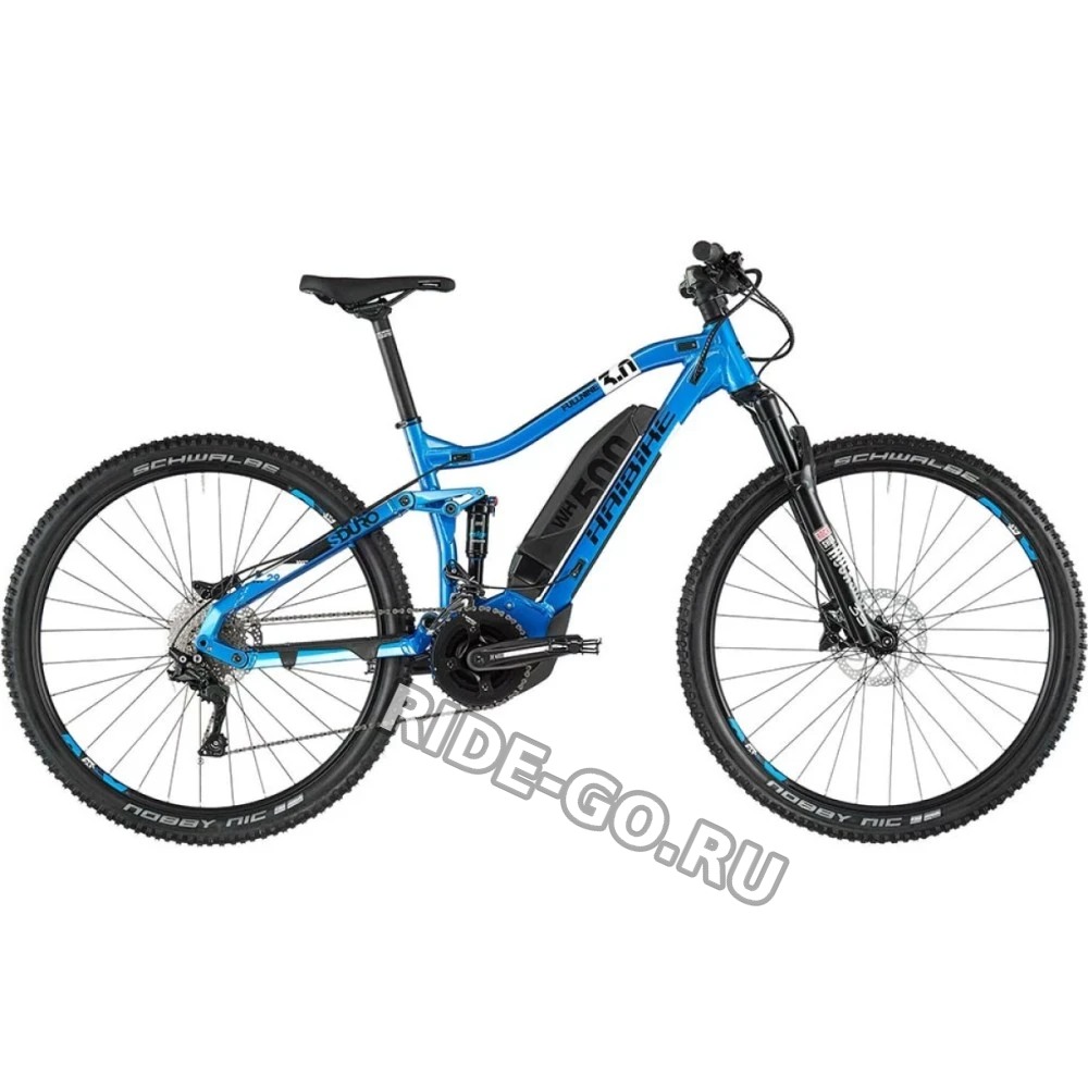 Электровелосипед Haibike Sduro FullNine 3.0 Синий