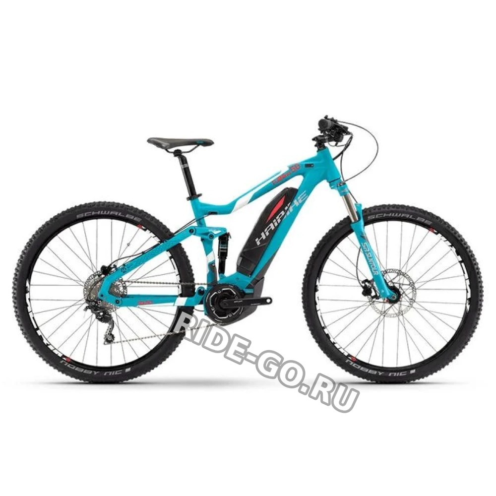 Электровелосипед Haibike SDURO FullNine 5.0 голубой