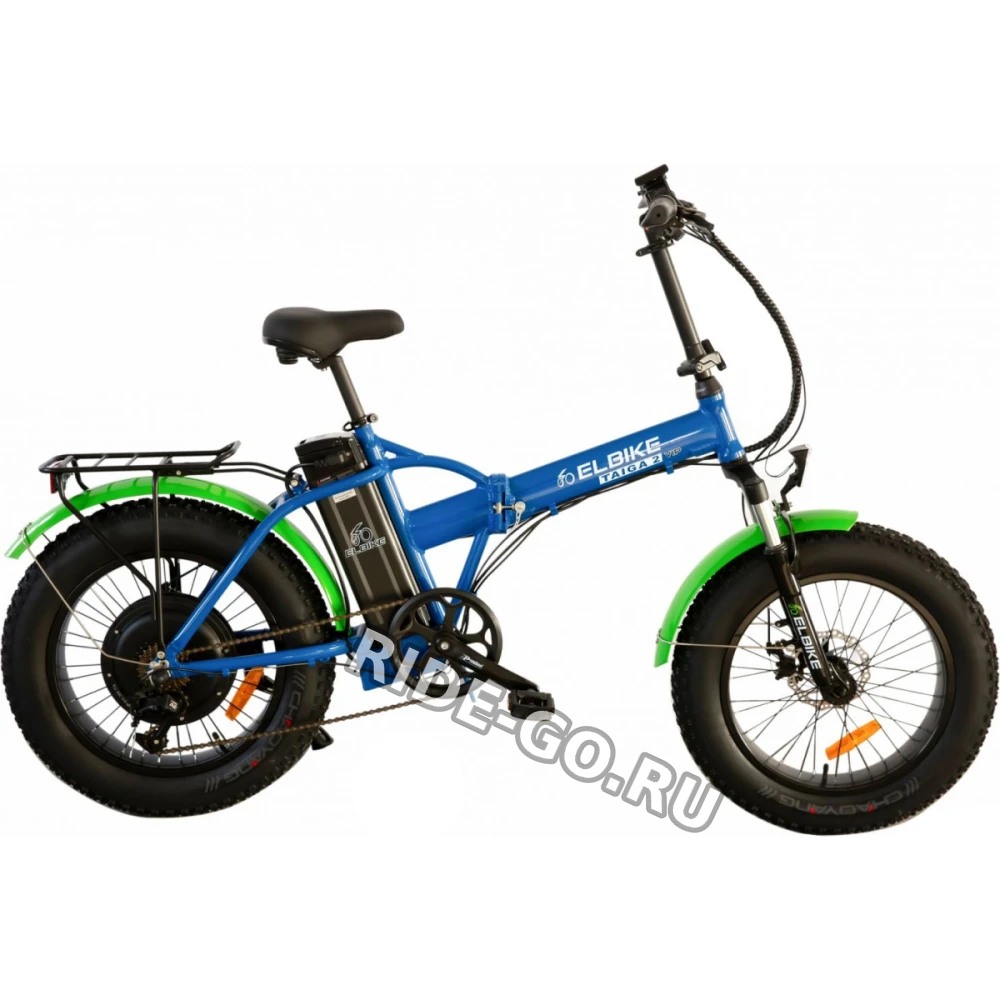 Электровелосипед Elbike Taiga 2 VIP 13Ah синий