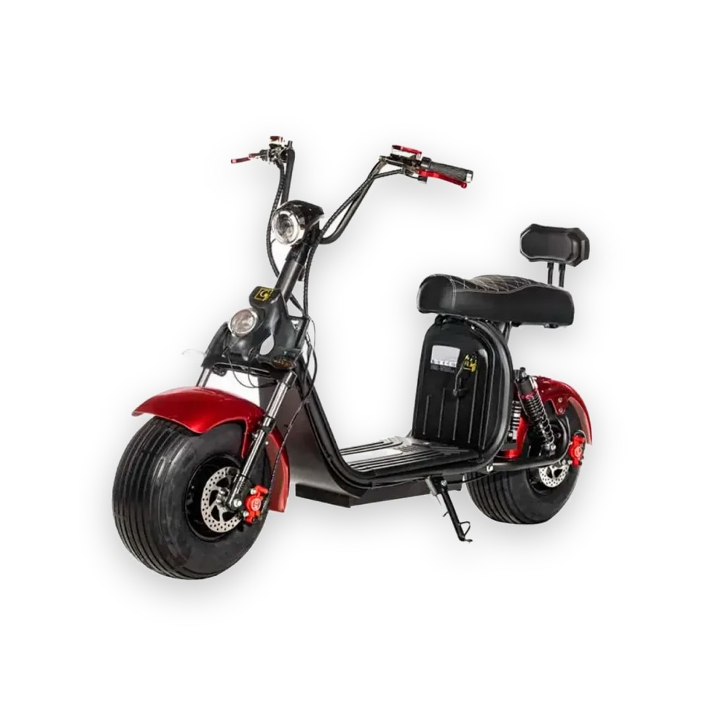 Электроскутер Citycoco GT X7 PRO Красный (2000W)
