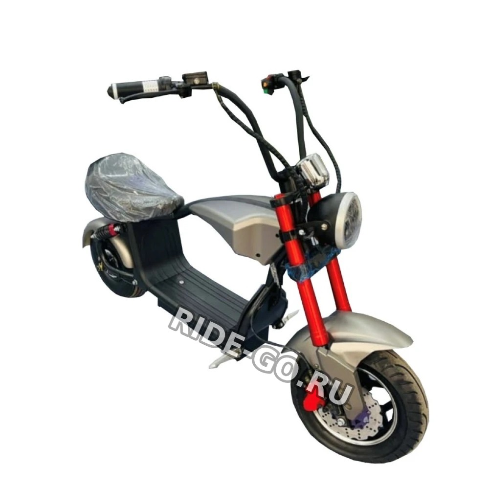 Электроскутер CityCoCo GT X6 MINI CHOPPER бежевый