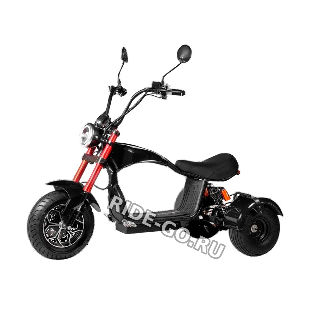 Электроскутер CityCoCo TRIKE GT X6 CHOPPER черный