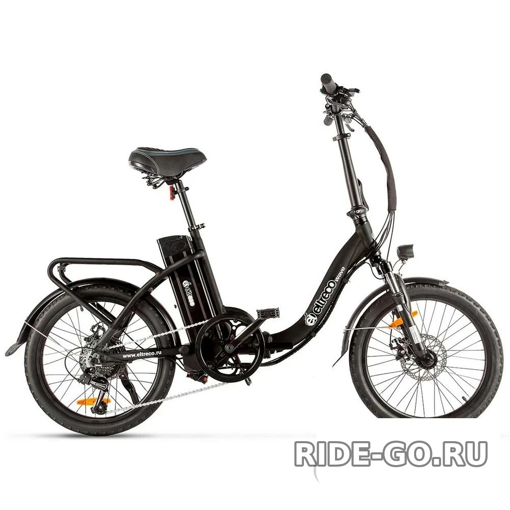 Электровелосипед Eltreco Wave 350W New Черный