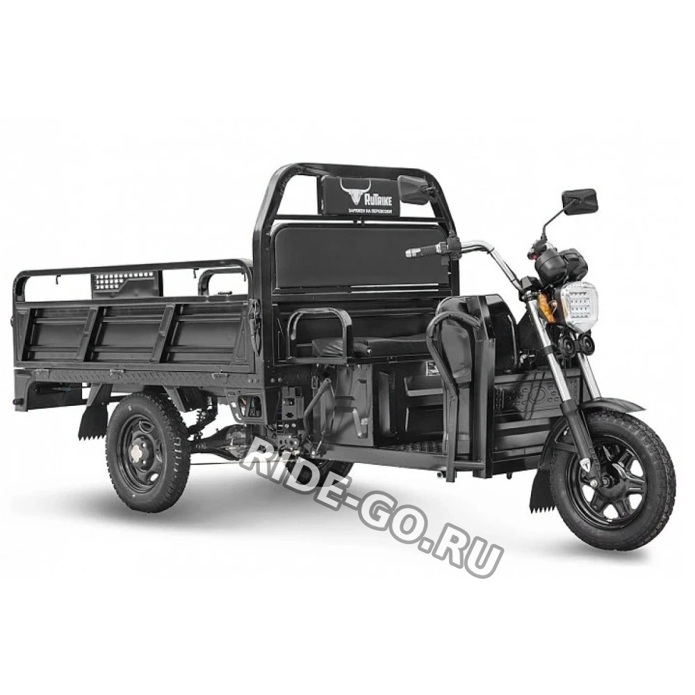 Грузовой электротрицикл Rutrike D4 1800 60V1200W Черный