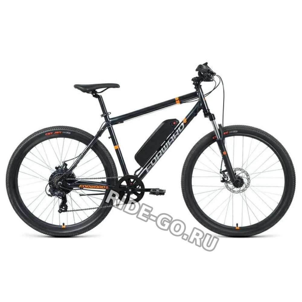 Электровелосипед Forward Volcano Plus 27.5 черный