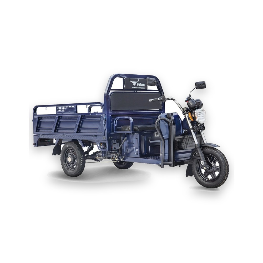 Грузовой электротрицикл Rutrike D4 1800 60V1200W Синий