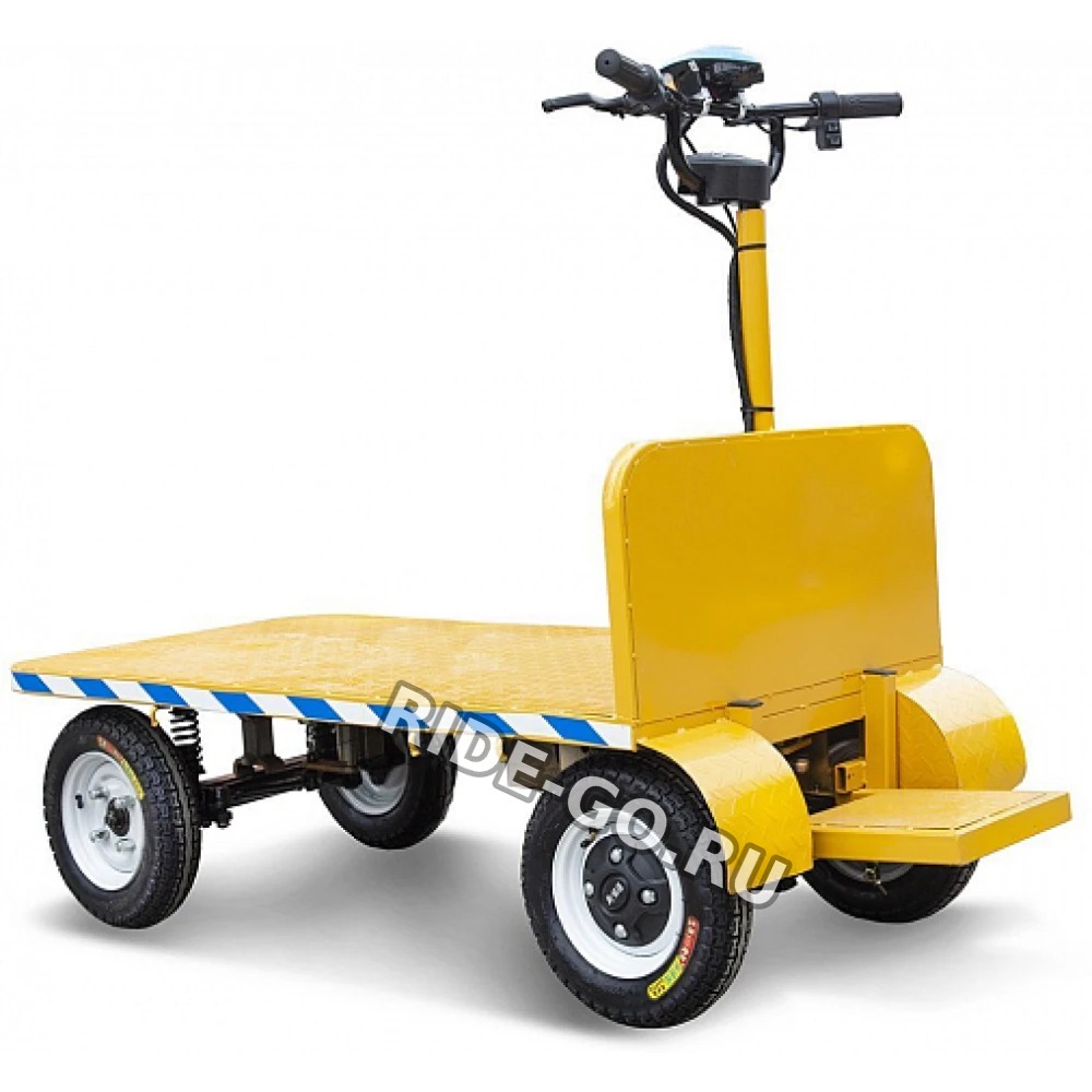 Платформенная тележка электрическая RuTrike ПЛИТА БУКСИР 1500