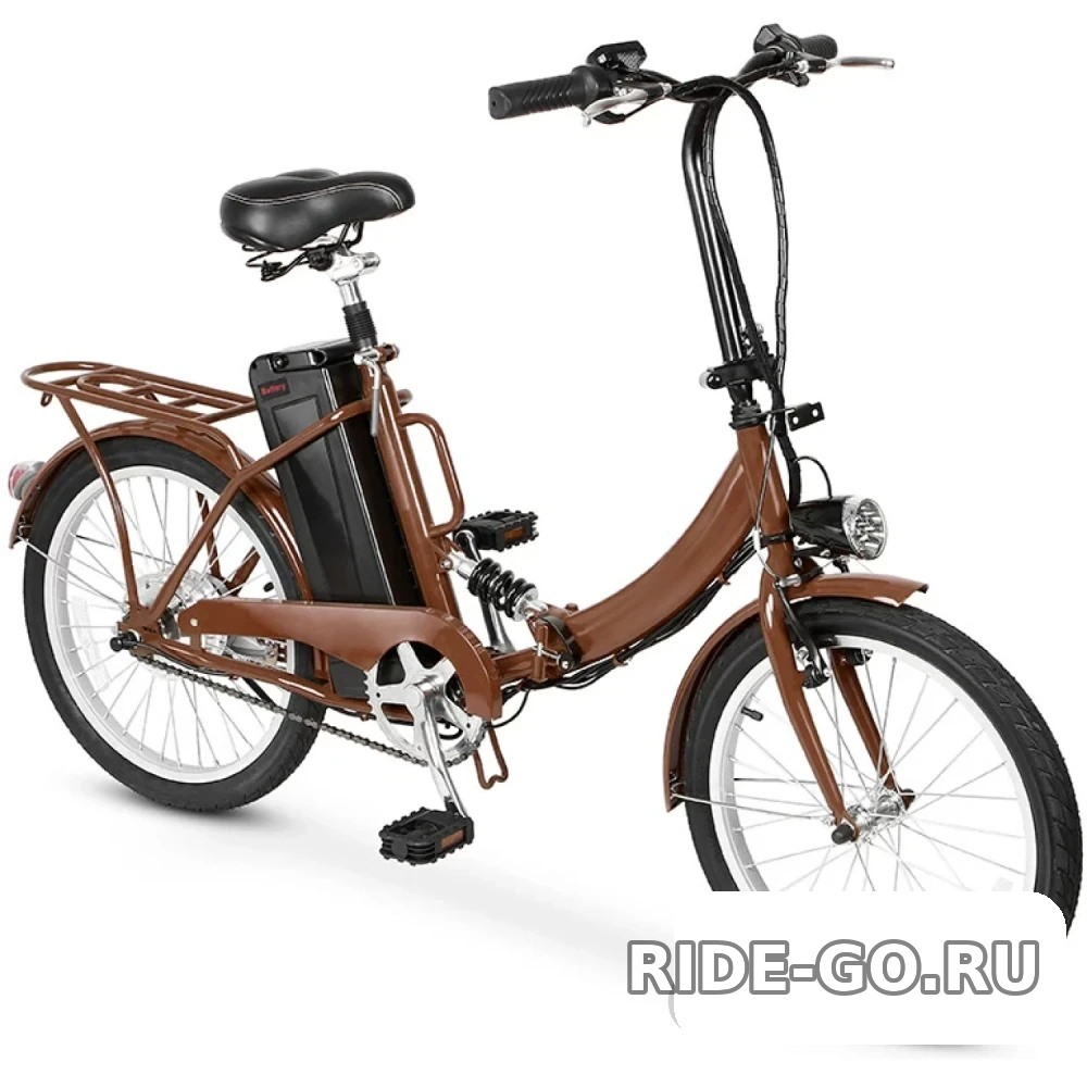 Электровелосипед Unimoto Fly Коричневый