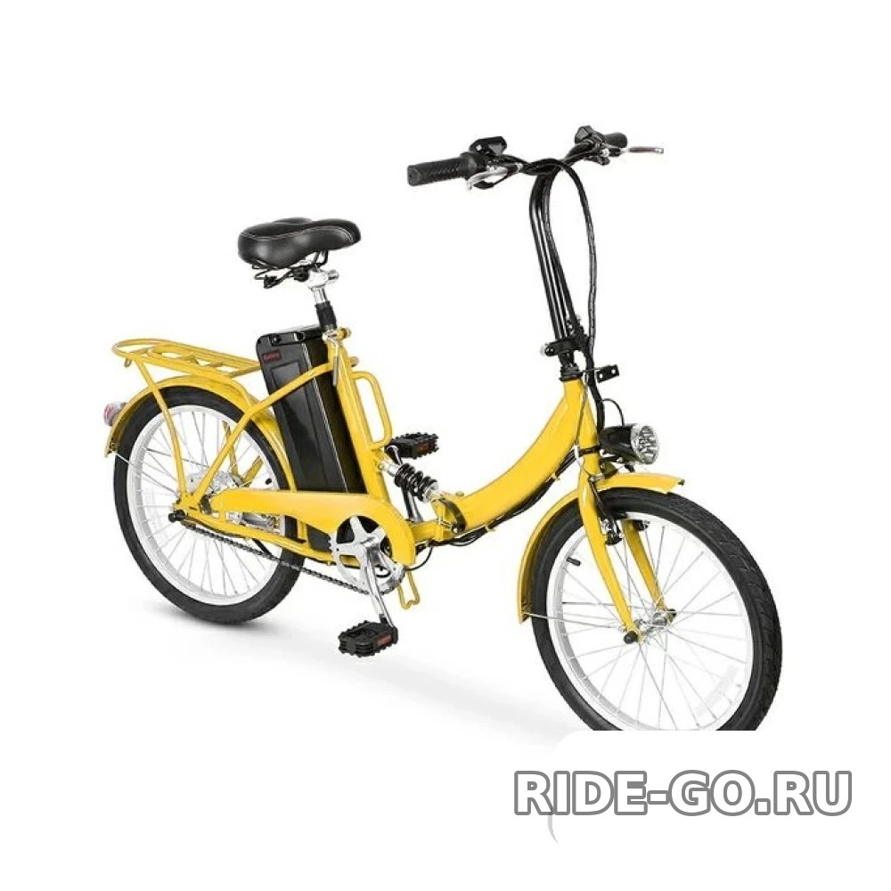 Электровелосипед Unimoto FLY желтый
