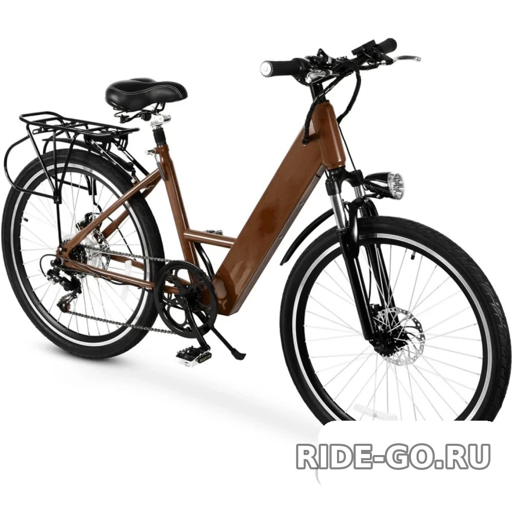 Электровелосипед Unimoto SMART коричневый