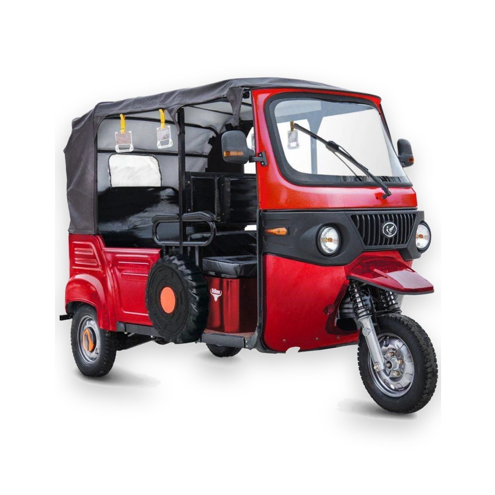 Электротрицикл Rutrike Рикша NEW 60V1800W красный