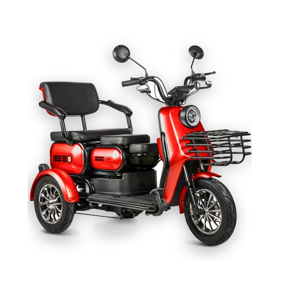 Электротрицикл Rutrike Патрон Красный