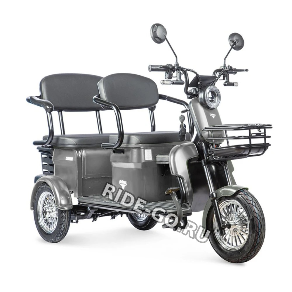 Электротрицикл Rutrike Караван Серый