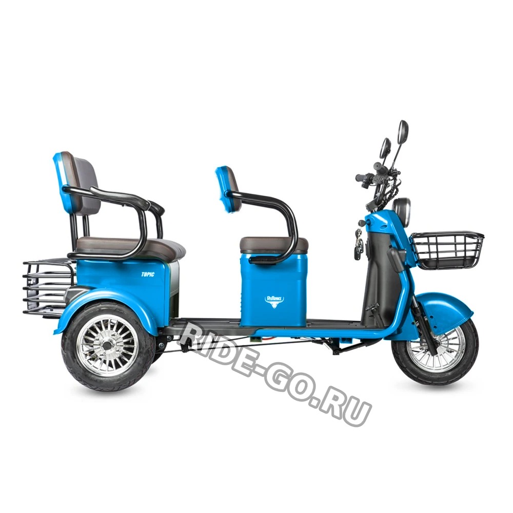 Электротрицикл Rutrike Топик Синий