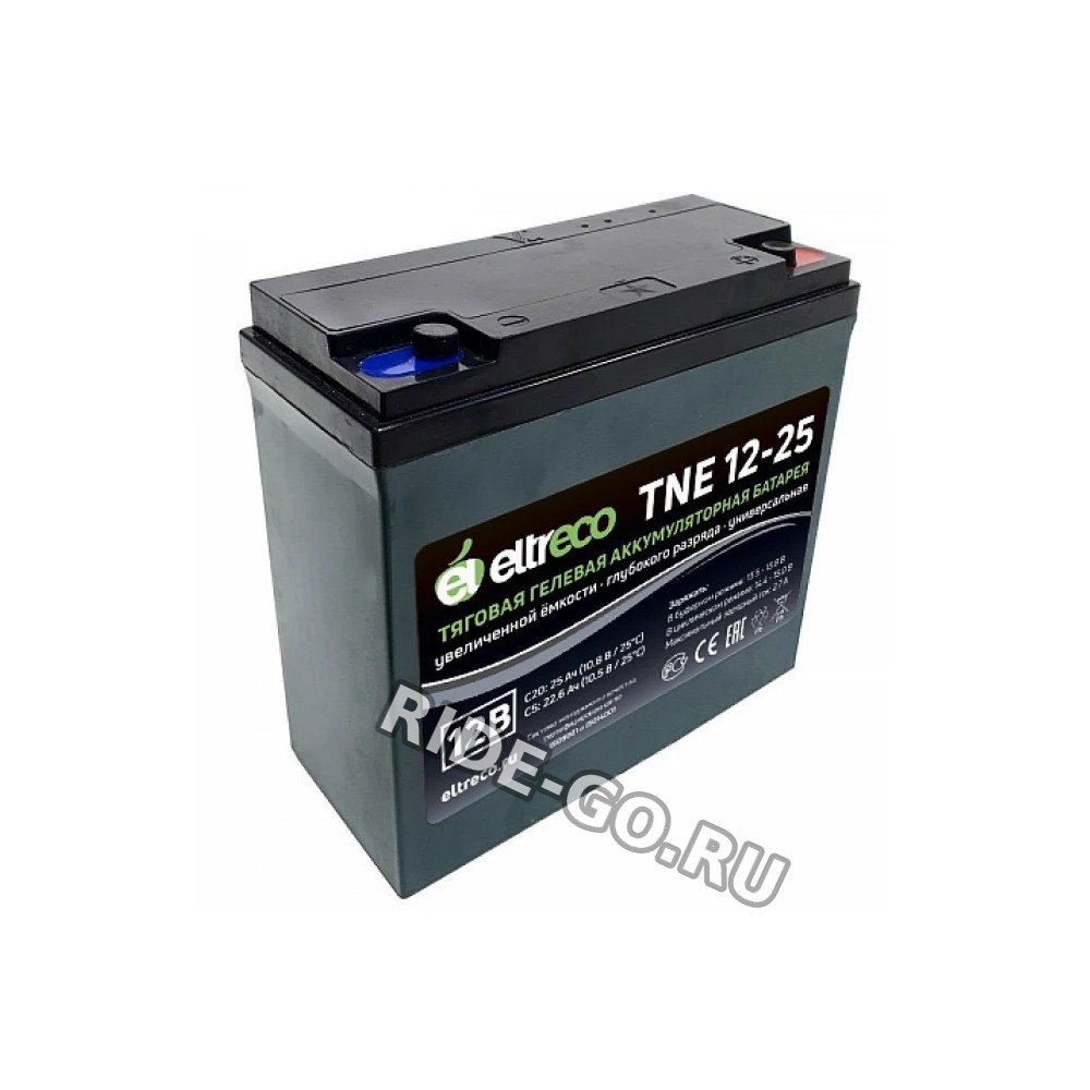 Тяговый аккумулятор Eltreco TNE12-25 (12V21A/H C3)