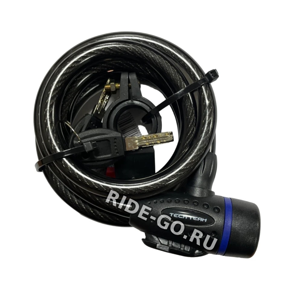 Замок велосипедный 12*1500mm GK102.507