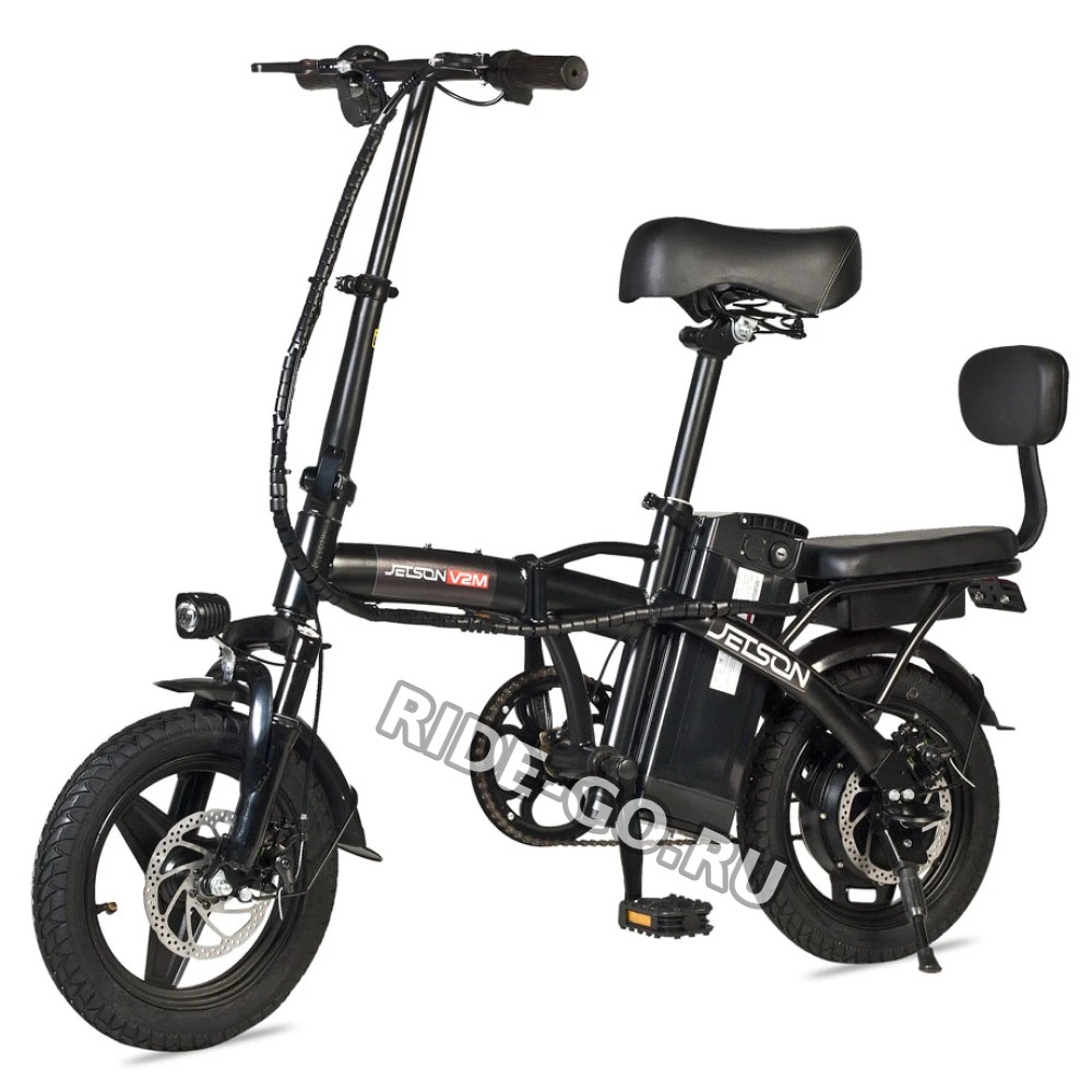 Электровелосипед Jetson V2-M 350W (48V/8,8Ah) черный