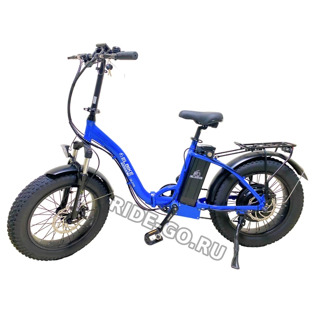 Электровелосипед Elbike Taiga 1 Elite синий