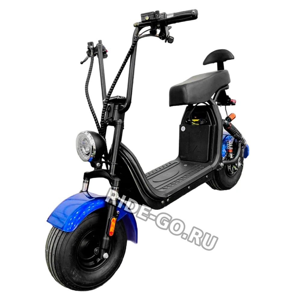 ЭЛЕКТРОСКУТЕР CITYCOCO GT X5 1200W 15AH 48V Синий