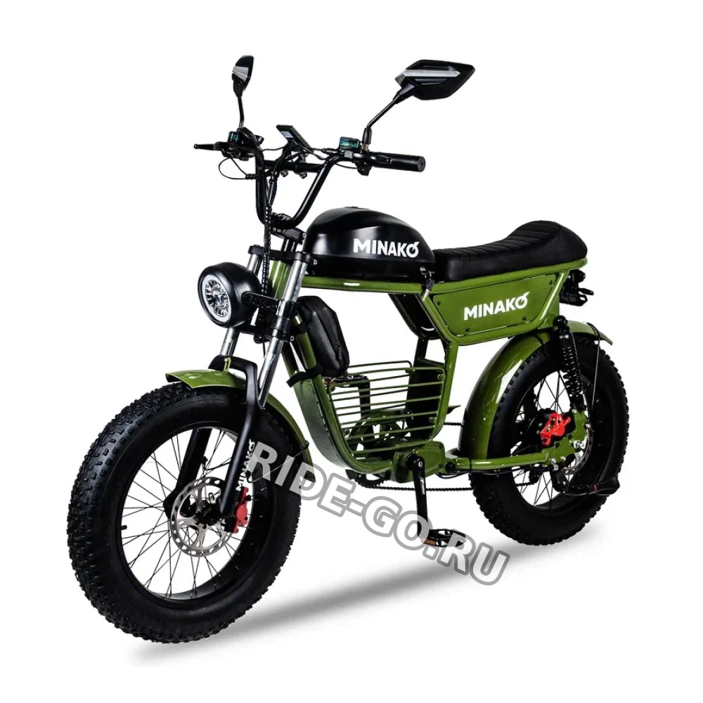 Электровелосипед Minako Bike Хаки