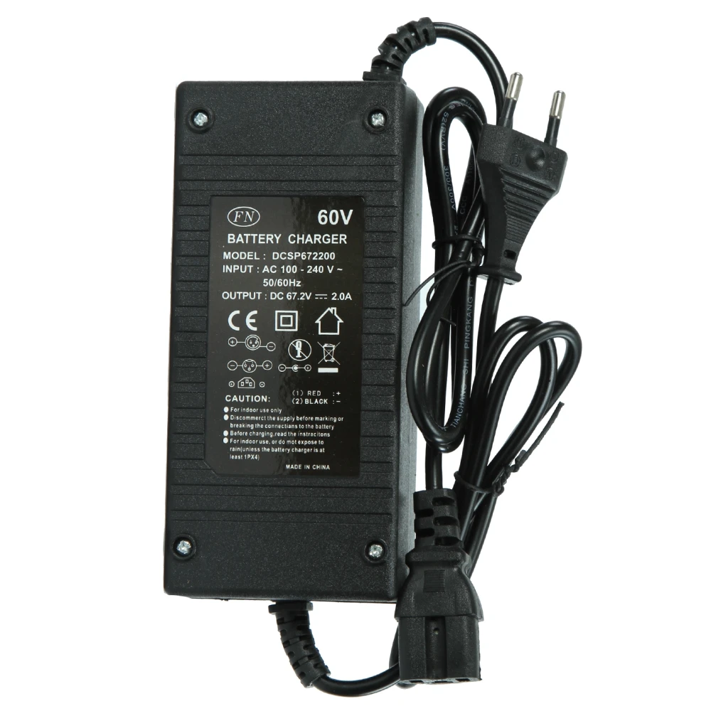 Зарядное устройство 60V 2A для электроскутера Citycoco